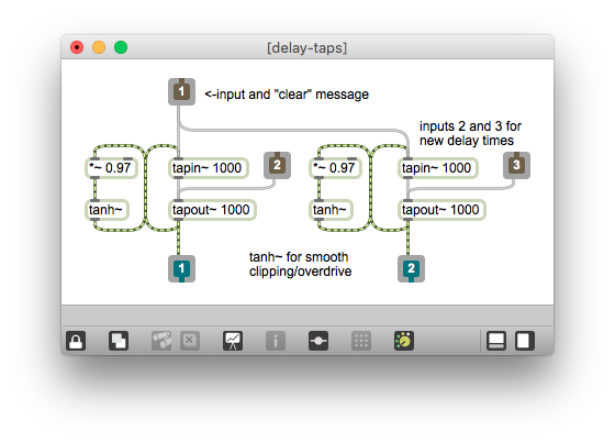 resonator-delay-delay-taps